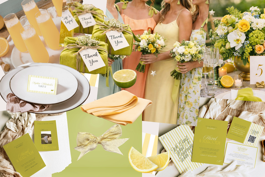 7 Stylish Ways to Use Island Citrus in Your Wedding (2026 Colour of the Year)