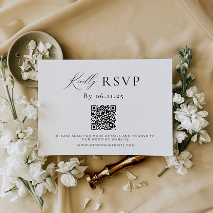 Modern Wedding Invitation Suite Template -Blair