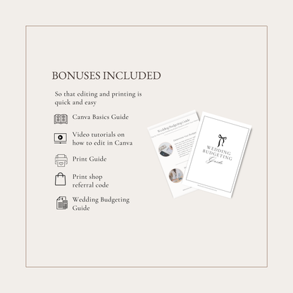 Alphabetical Wedding Seating Chart Template - Blair