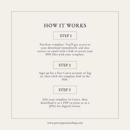 Alphabetical Wedding Seating Chart Template - Blair