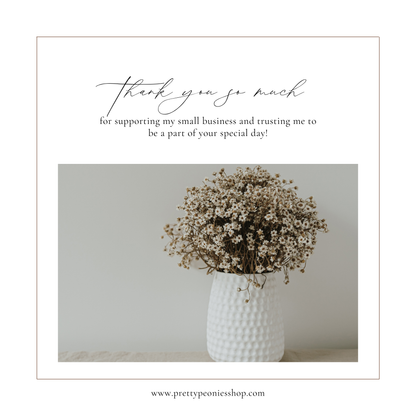 Small Terracotta and Navy Wildflower Wedding Reception Bundle - Amelia