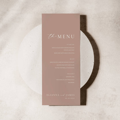 Essential Blush Pink Wedding Stationery & Reception Template Bundle - Blush Romance