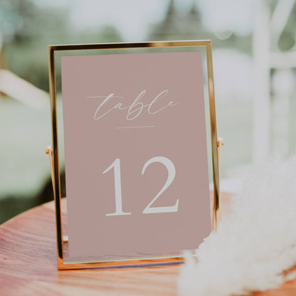 Essential Blush Pink Wedding Stationery & Reception Template Bundle - Blush Romance