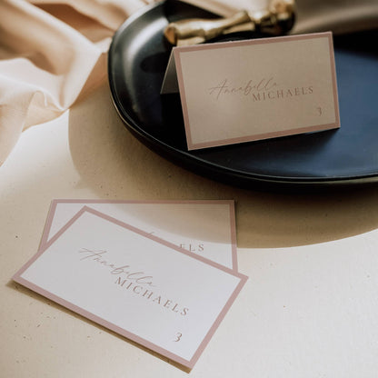 Signature Blush Pink Wedding Stationery & Reception Bundle - Blush Romance