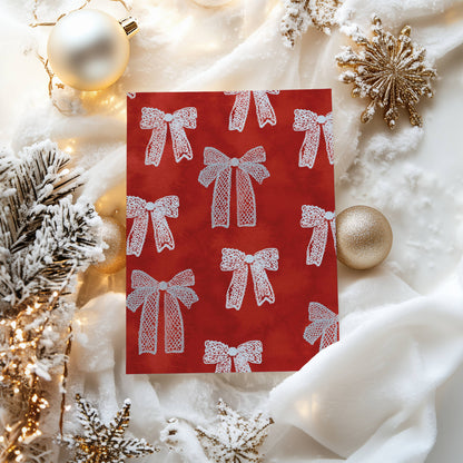 Mistletoe First Christmas Married Photo Newlywed Christmas Card Template 5x7