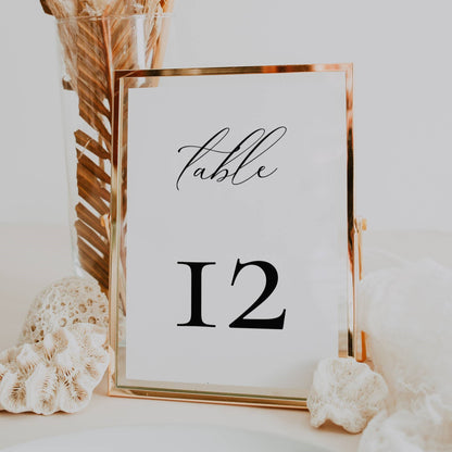 Small Modern Wedding Stationery & Reception Bundle -Blair