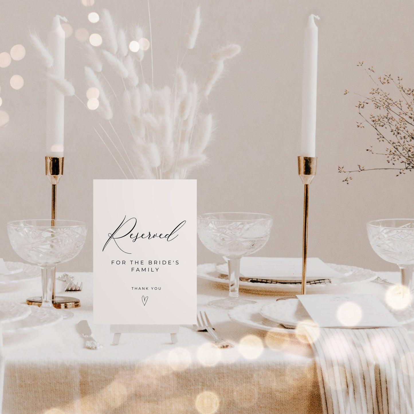 Luxury Wedding Reception Sign Bundle - Blair