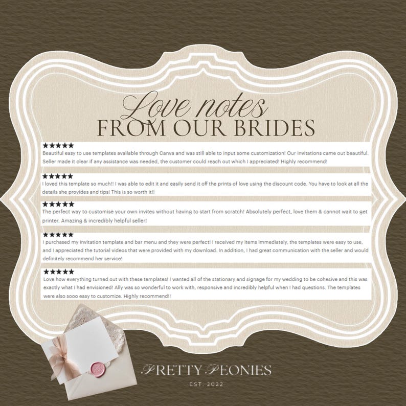Old Money Espresso Wedding Rehearsal Invitation Template