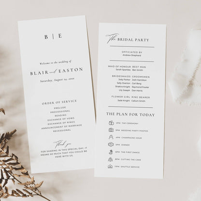 Large Luxury Wedding Stationery & Reception Bundle -Blair