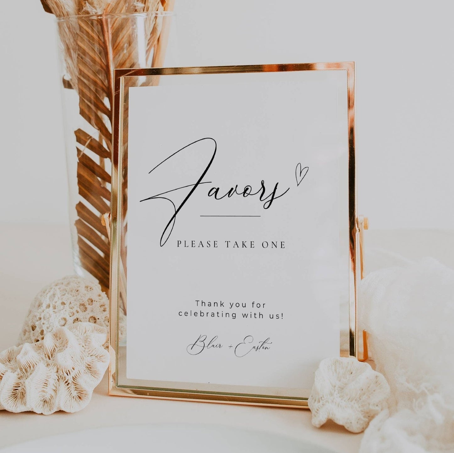 Luxury Wedding Reception Sign Bundle -Blair