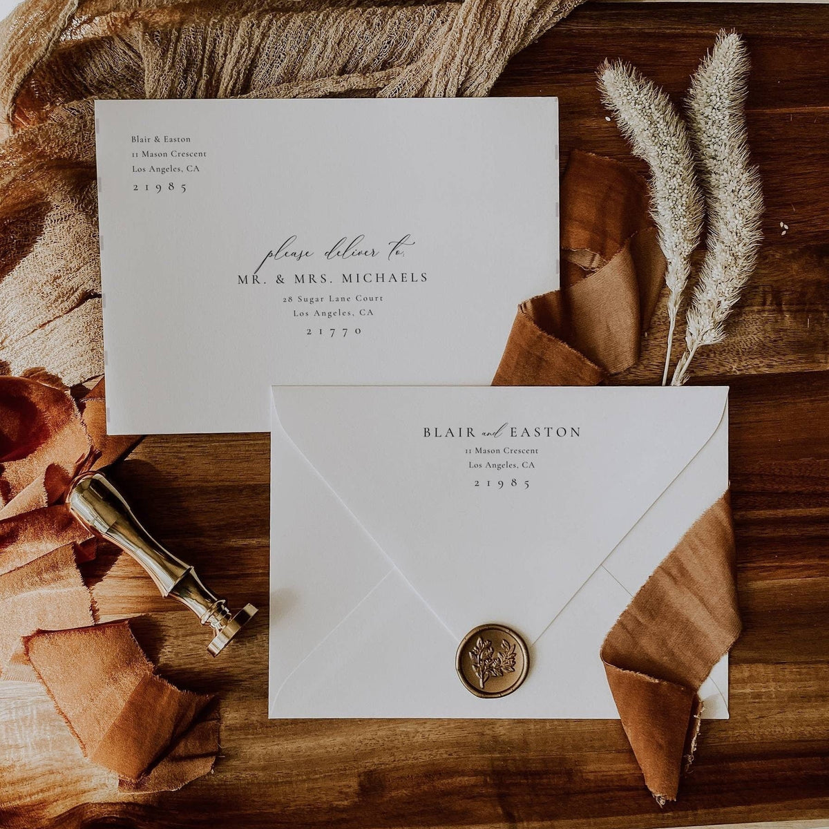 Write Labels Reception How to write wedding address labels | Beachweddingtips.com