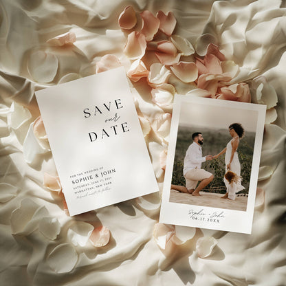 Small Minimal Wedding Stationery & Reception Bundle -Sophie