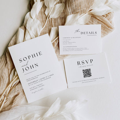 Large Wedding Stationery & Reception Bundle -Sophie