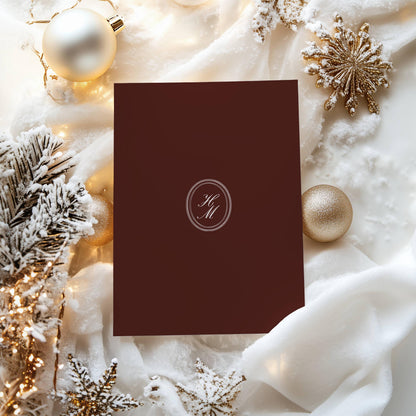 Heidi Merry and Married photo card template, view 9